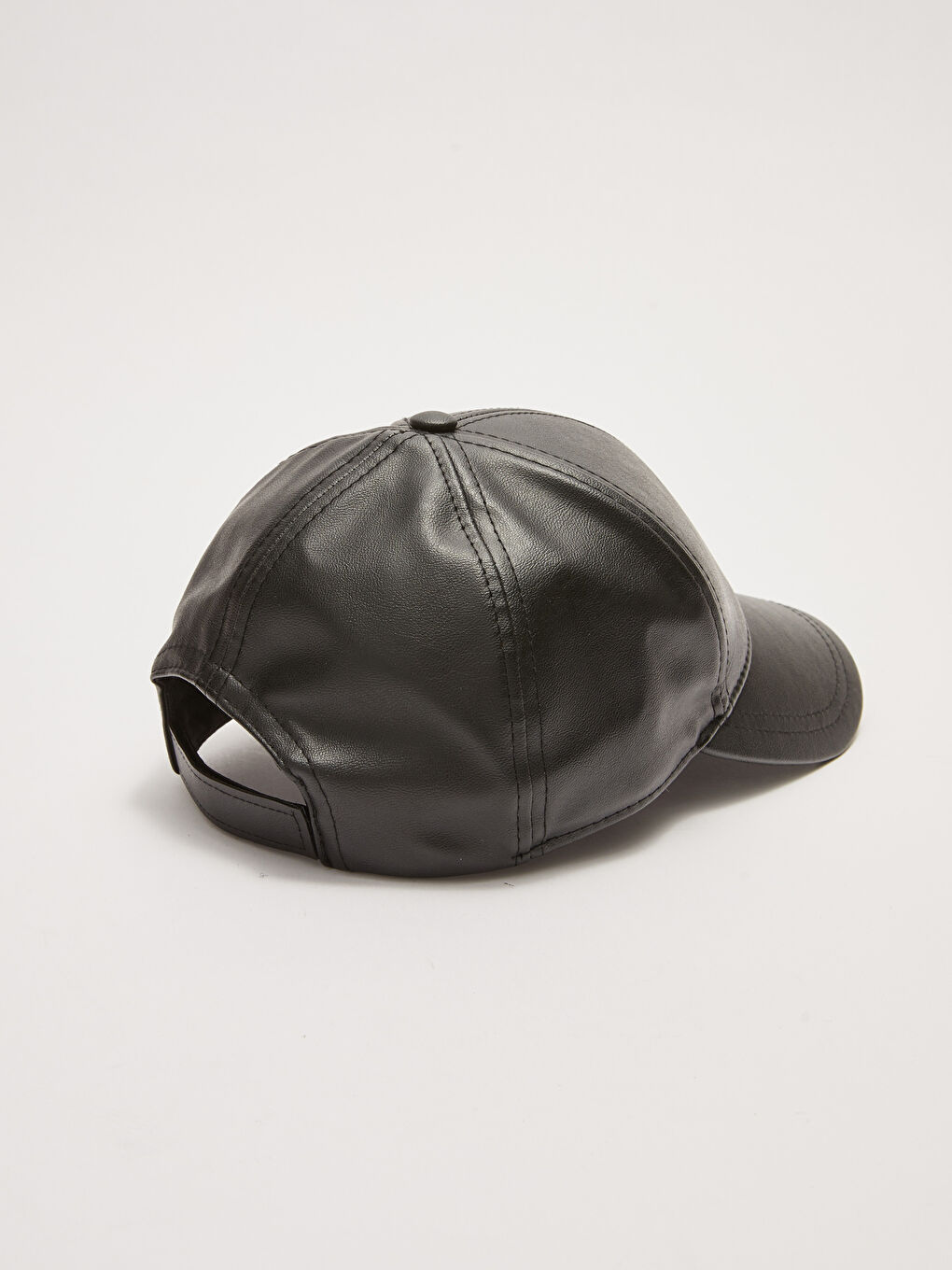 Leather Look Men's Cap Hat-4