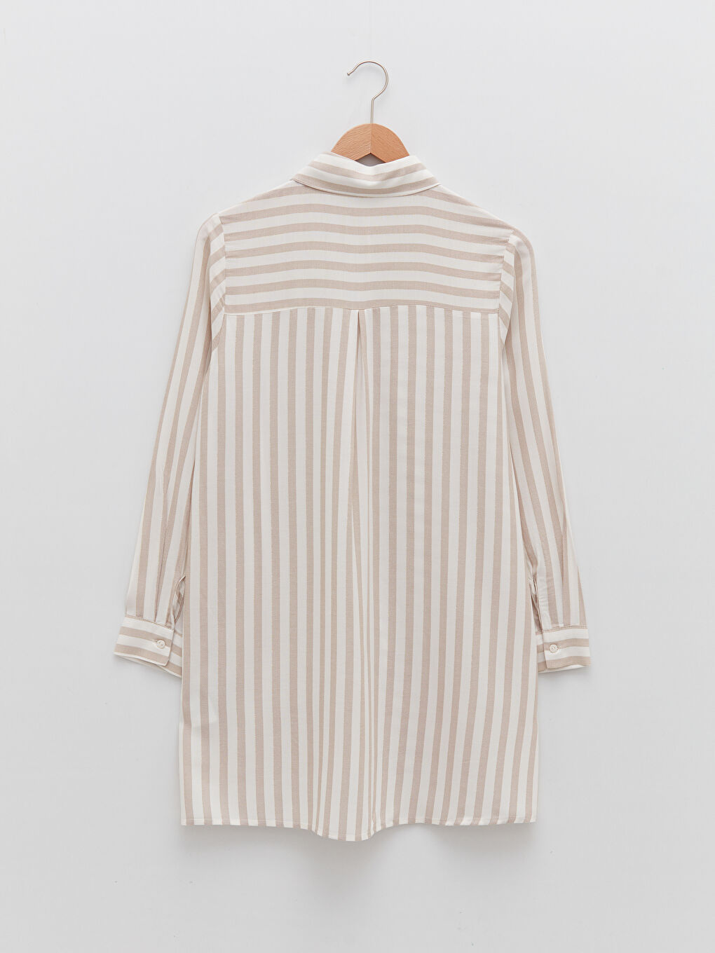 Striped Women's Shirt Tunic-6