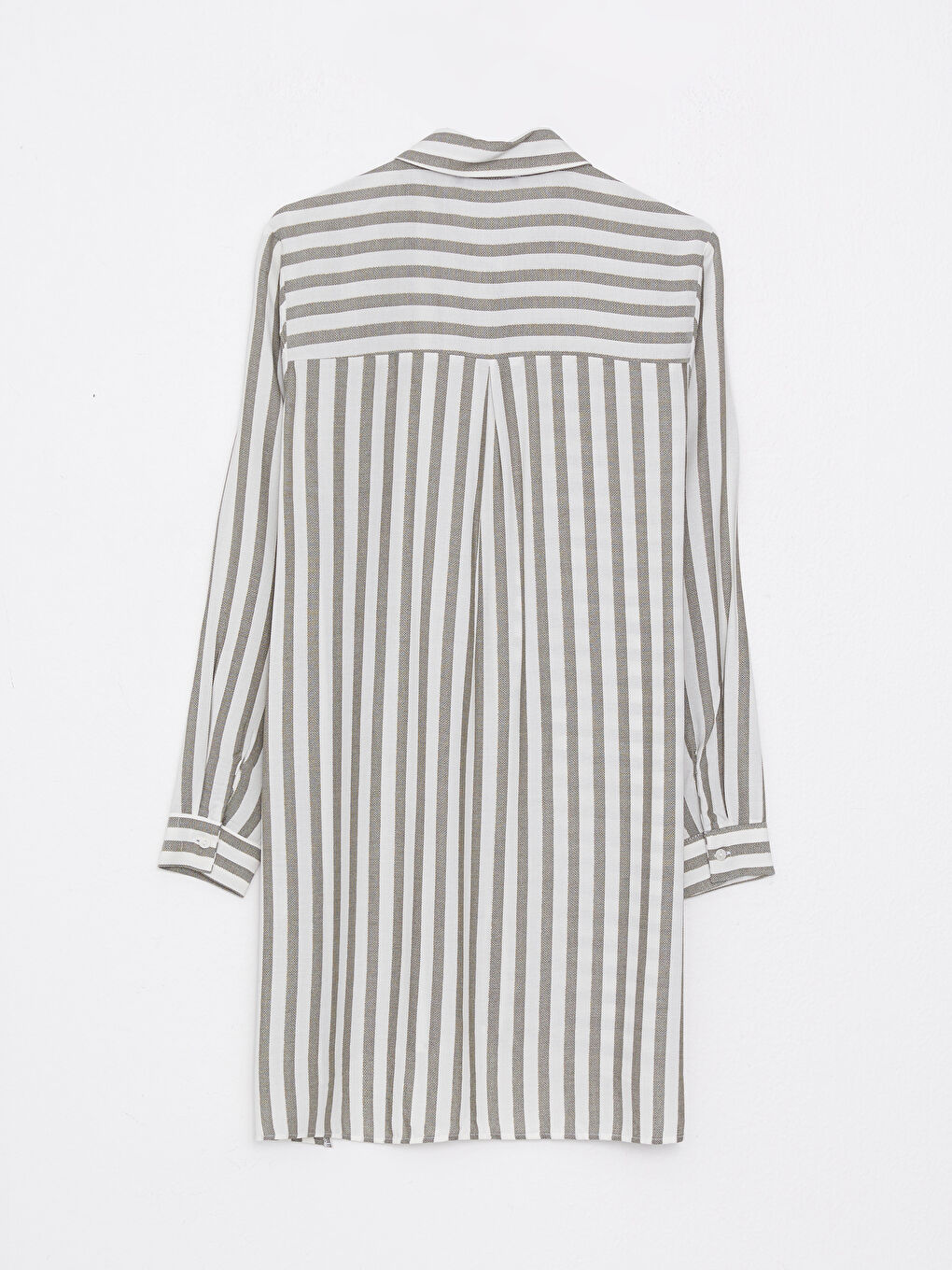 Striped Women's Shirt Tunic-7