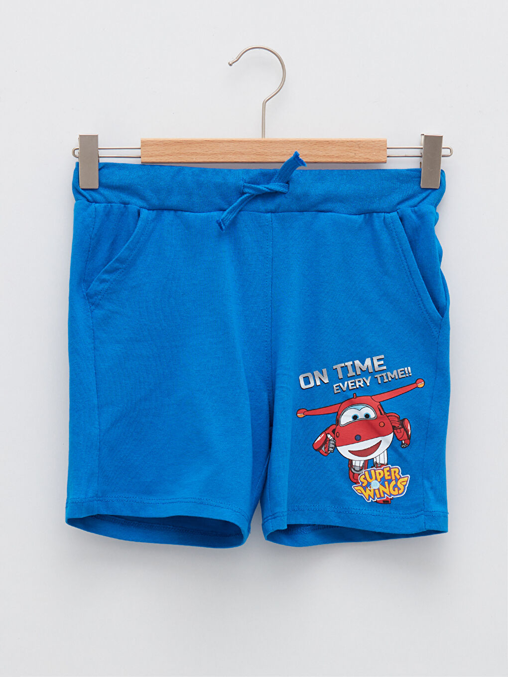 Great Wings Printed Boy Shorts With Elastic Waist