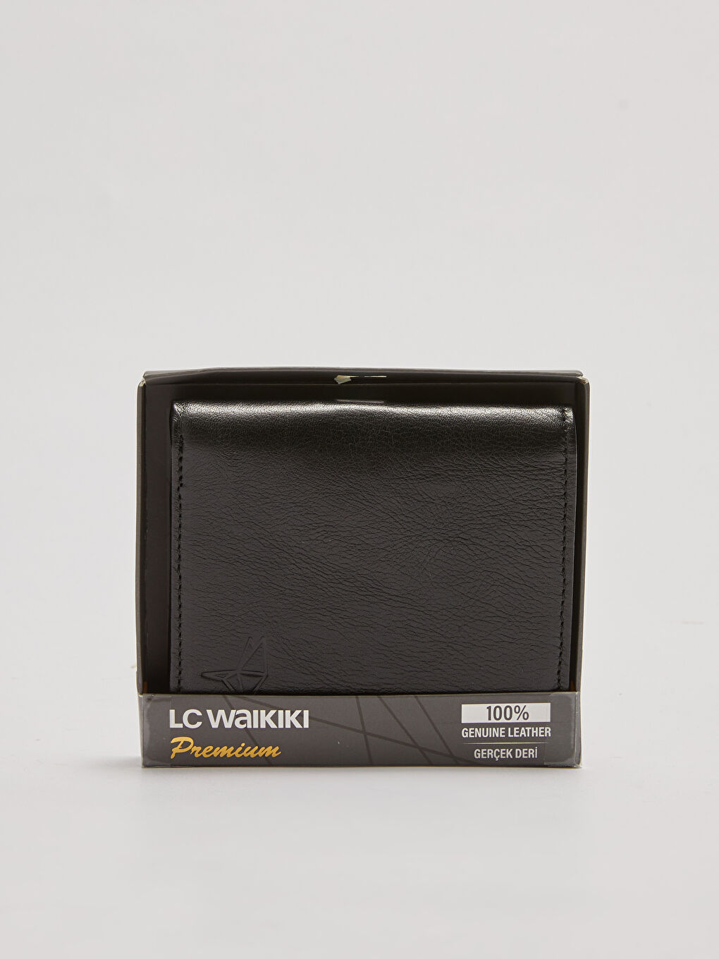 Siyah Hakiki Deri Erkek Cüzdan