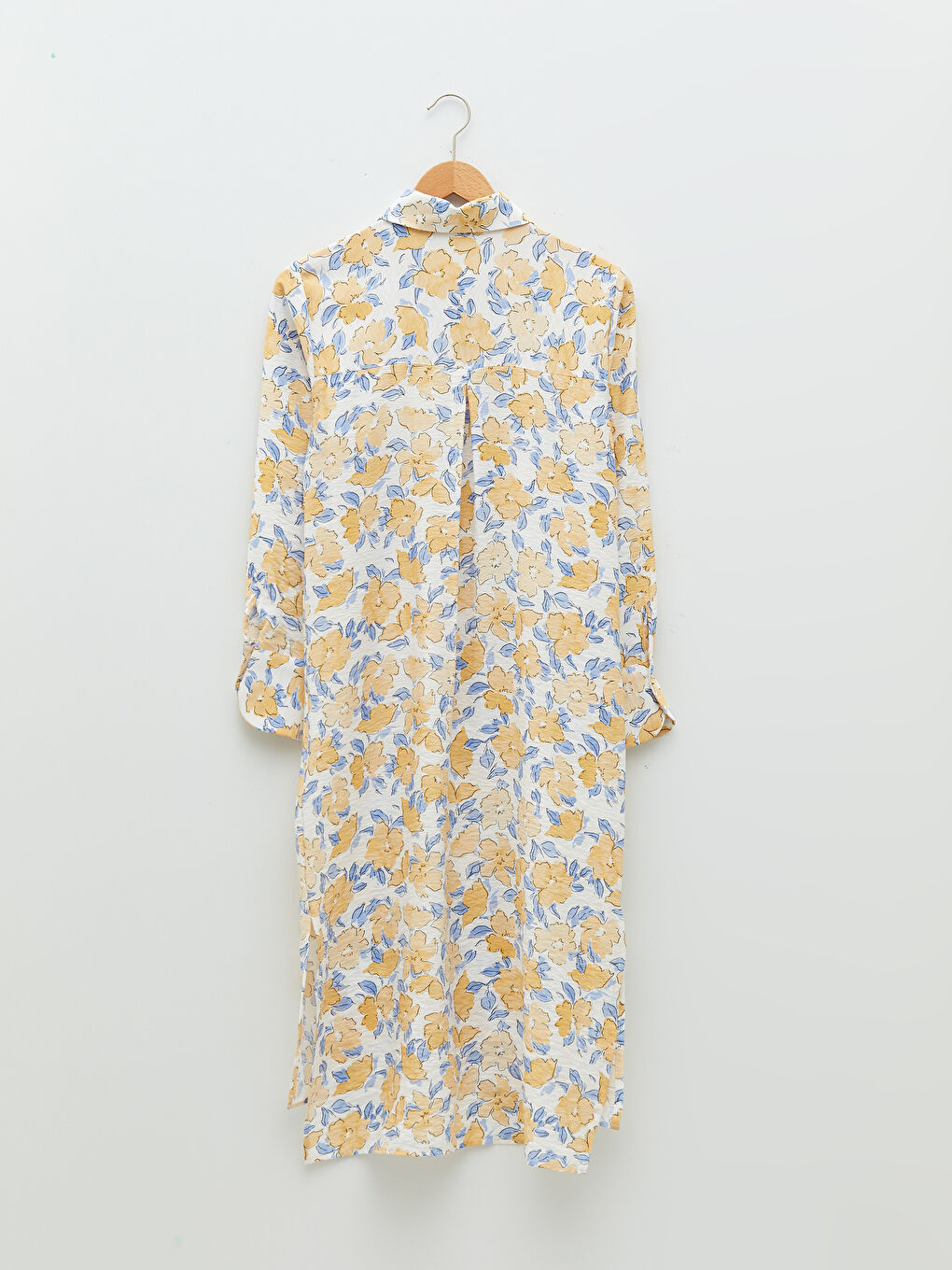 LCW Modest Floral Long Sleeve Women's Shirt Tunic -S2CO13Z8-LRA