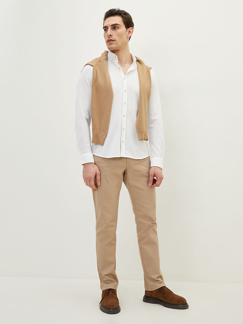 Slim Fit Men's Trousers-1