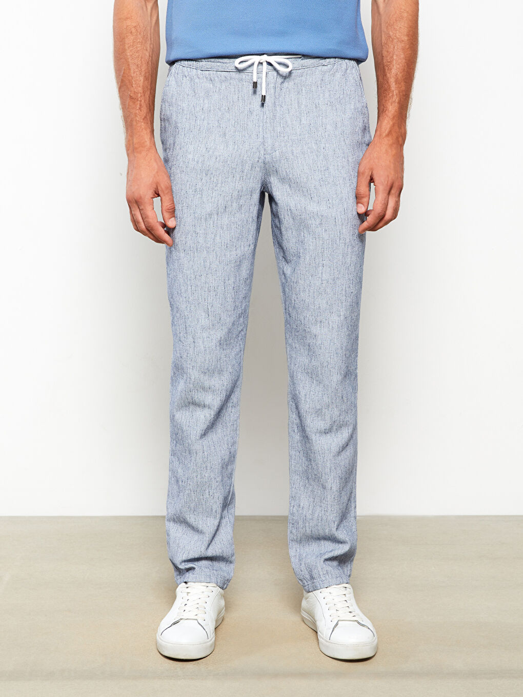 SOUTHBLUE Schmal Geschnittene Leinenhose Für Herren -S2CP80Z8-HEU