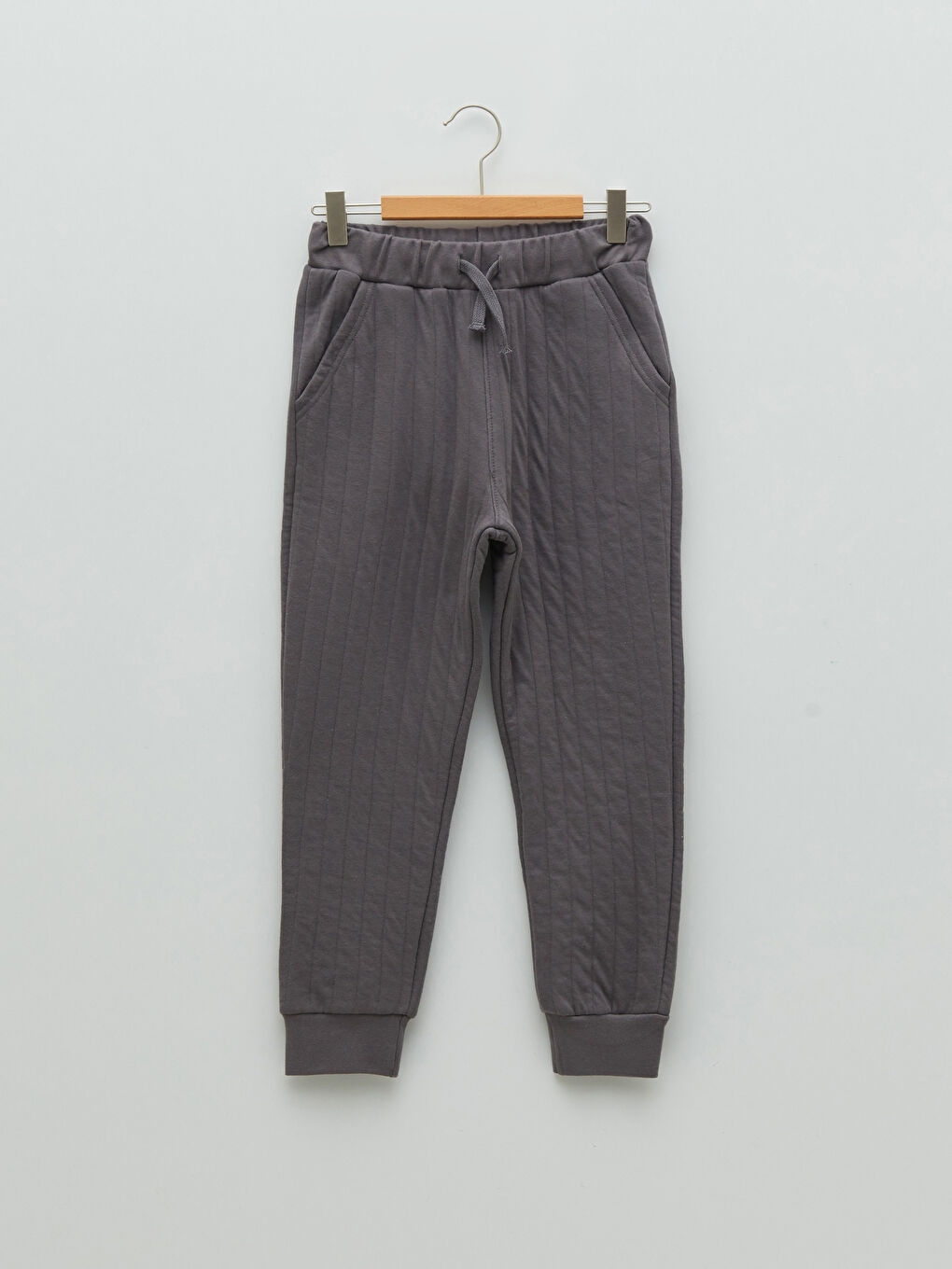 بنطلون رياضي بسيط للأولاد بخصر مرن