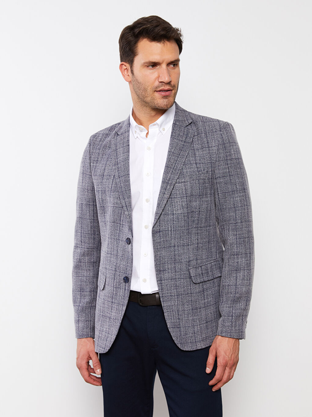 بليزر رجالي بقصة عادية-2