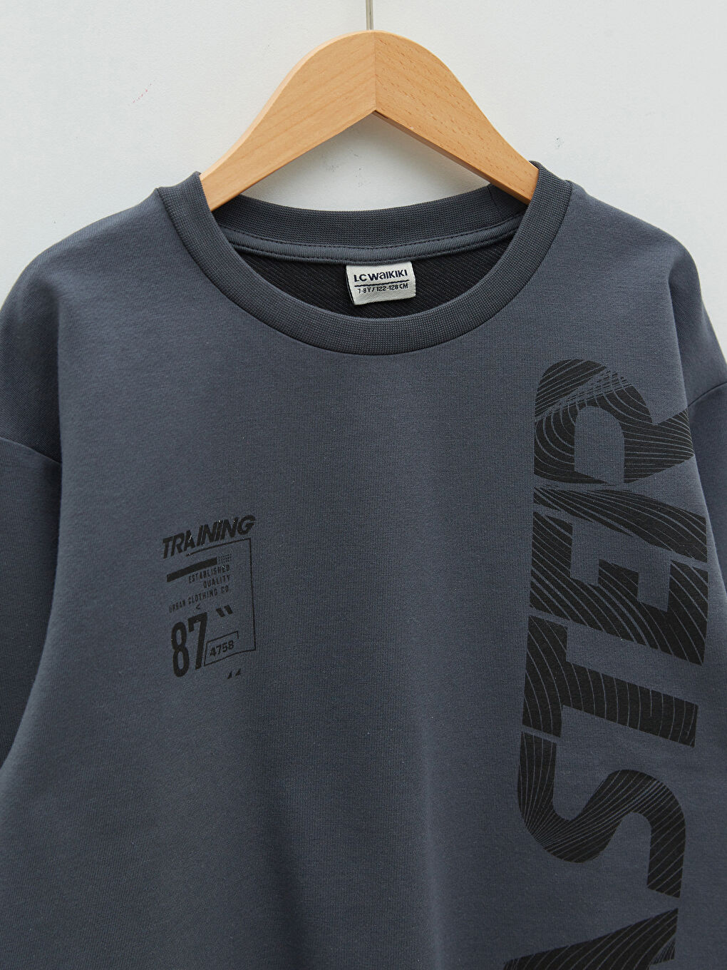 Sweat-shirt à Col Rond Imprimé à Manches Longues pour Garçons-2