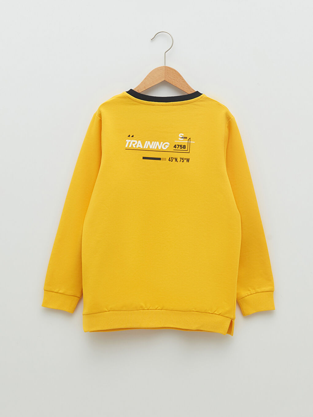 Crew Neck Printed Long Sleeve Boy Sweatshirt -S2CQ55Z4-G7U