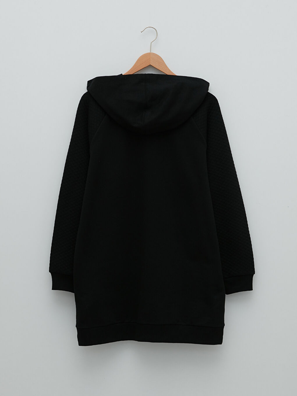 كارديجان رياضي مبطّن بكابوش كم طويل للسيدات-6