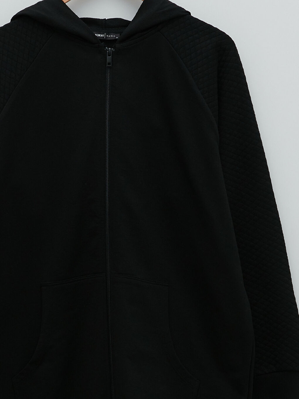 كارديجان رياضي مبطّن بكابوش كم طويل للسيدات-7