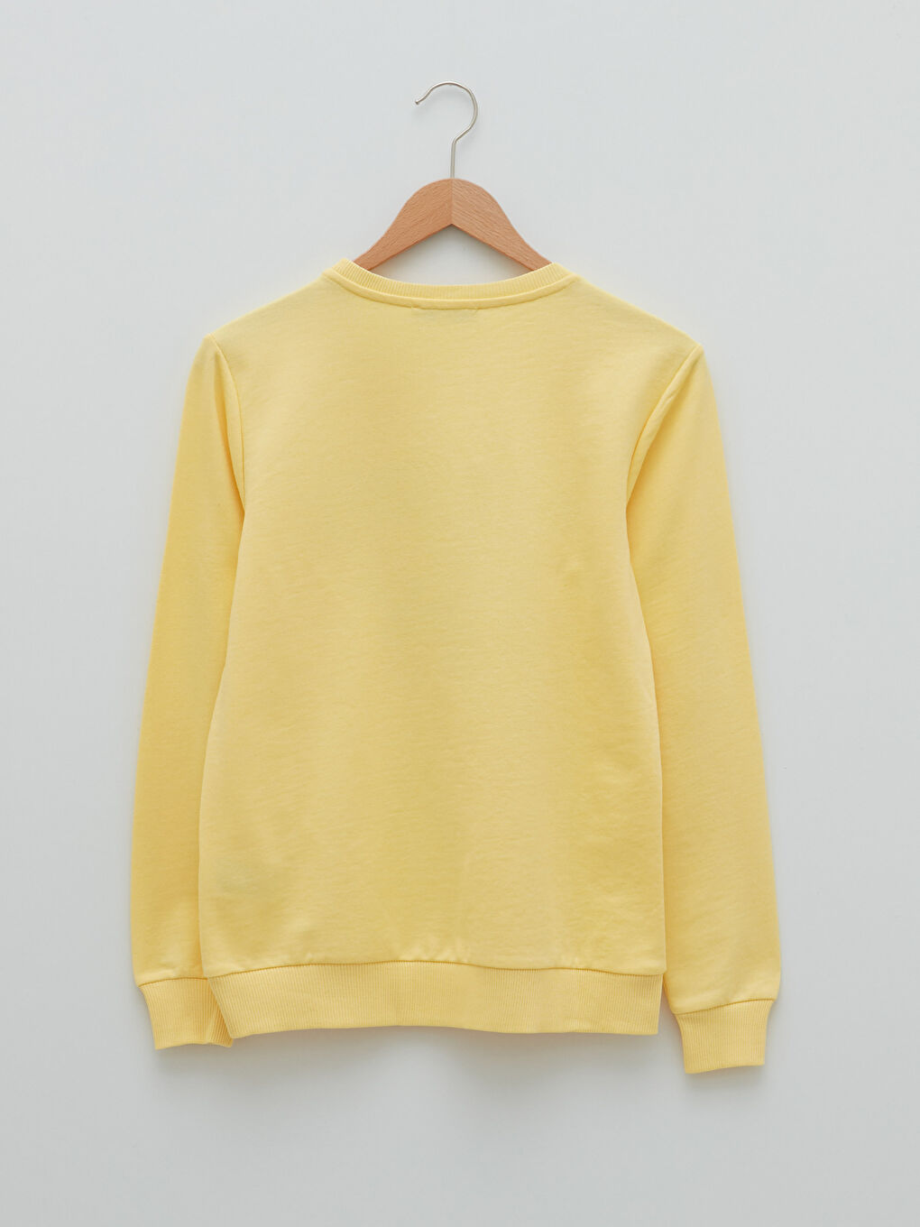 Женская толстовка с круглым вырезом и длинными рукавами с принтом-6