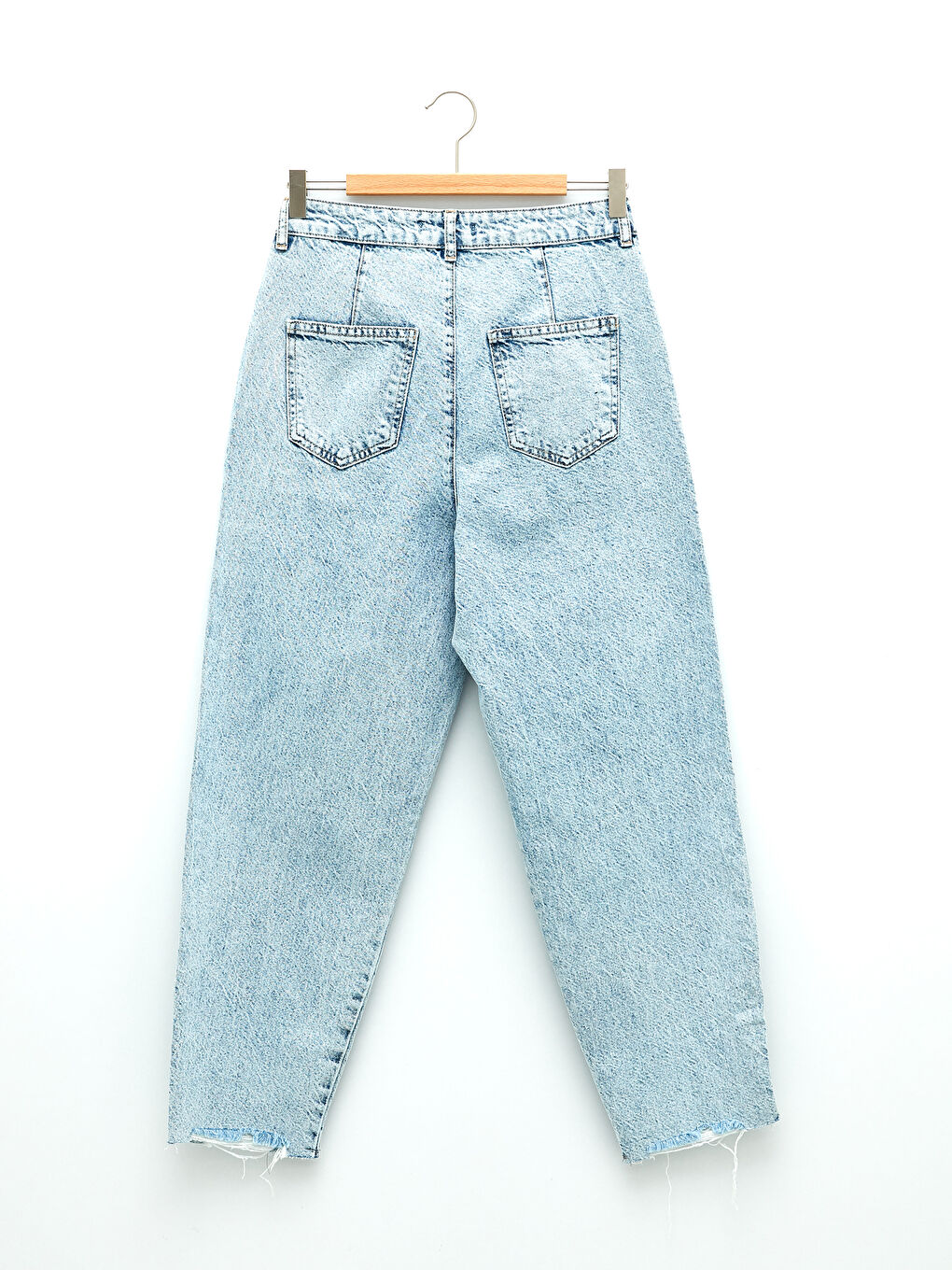 High Waist Slouchy Pocket Detailed Women's Rodeo Jeans-7