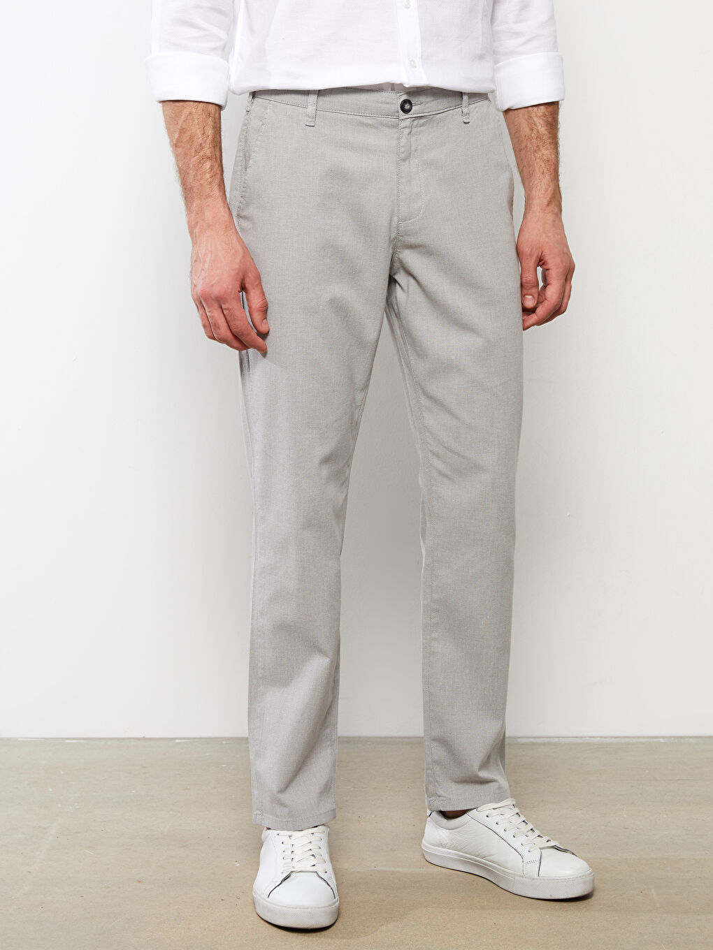 Standard Fit Men's Trousers-2