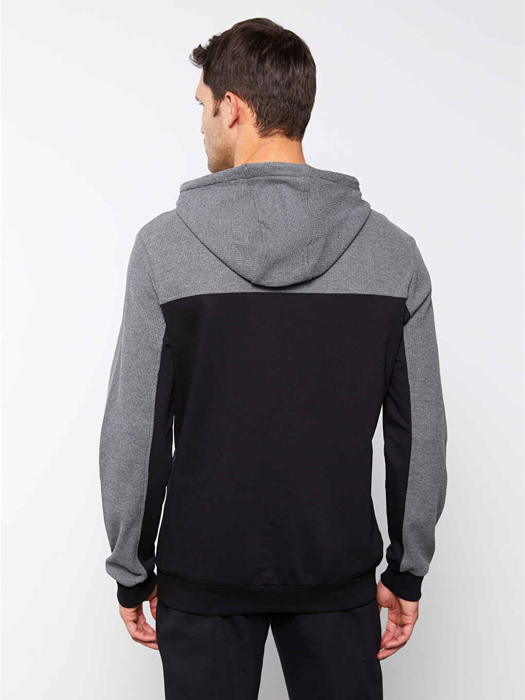 SOUTHBLUE Long Sleeve Color Block Men's Hoodie -S2CR73Z8-CVL