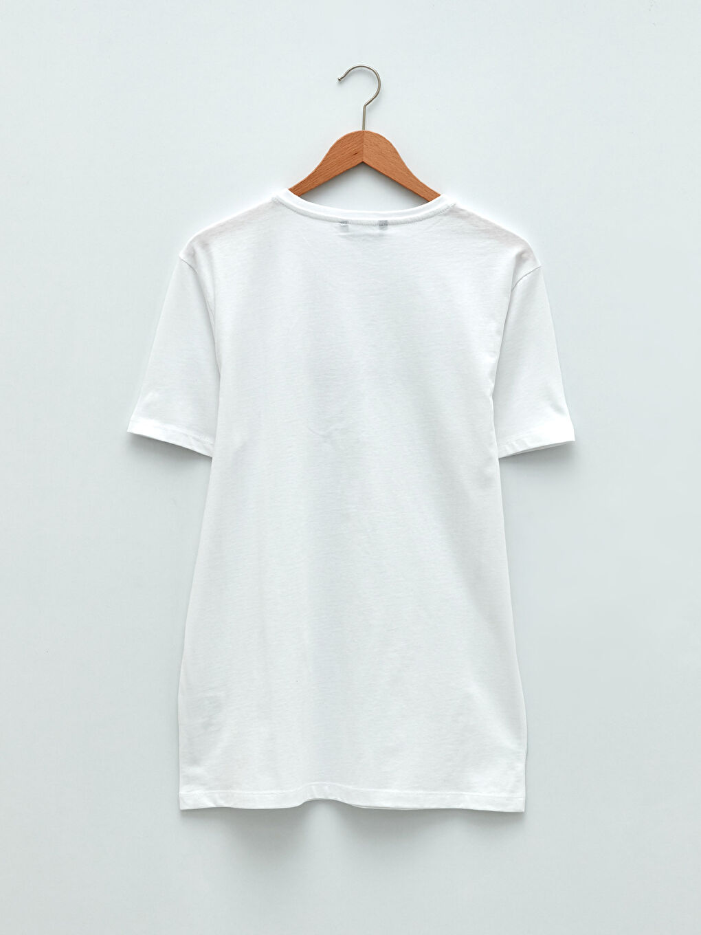 Crew Neck Short Sleeve Printed Combed Cotton Men's T-shirt-6