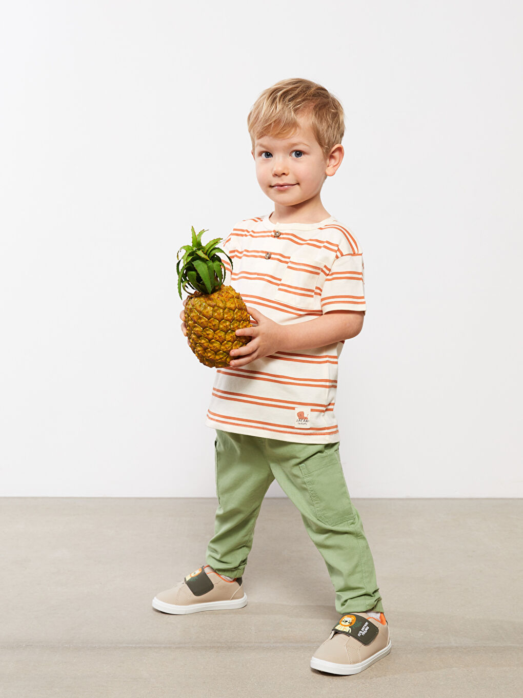 LCW baby Elastische Taille Basic Baby Jungen Jogginghose -S2CS69Z1-GKD