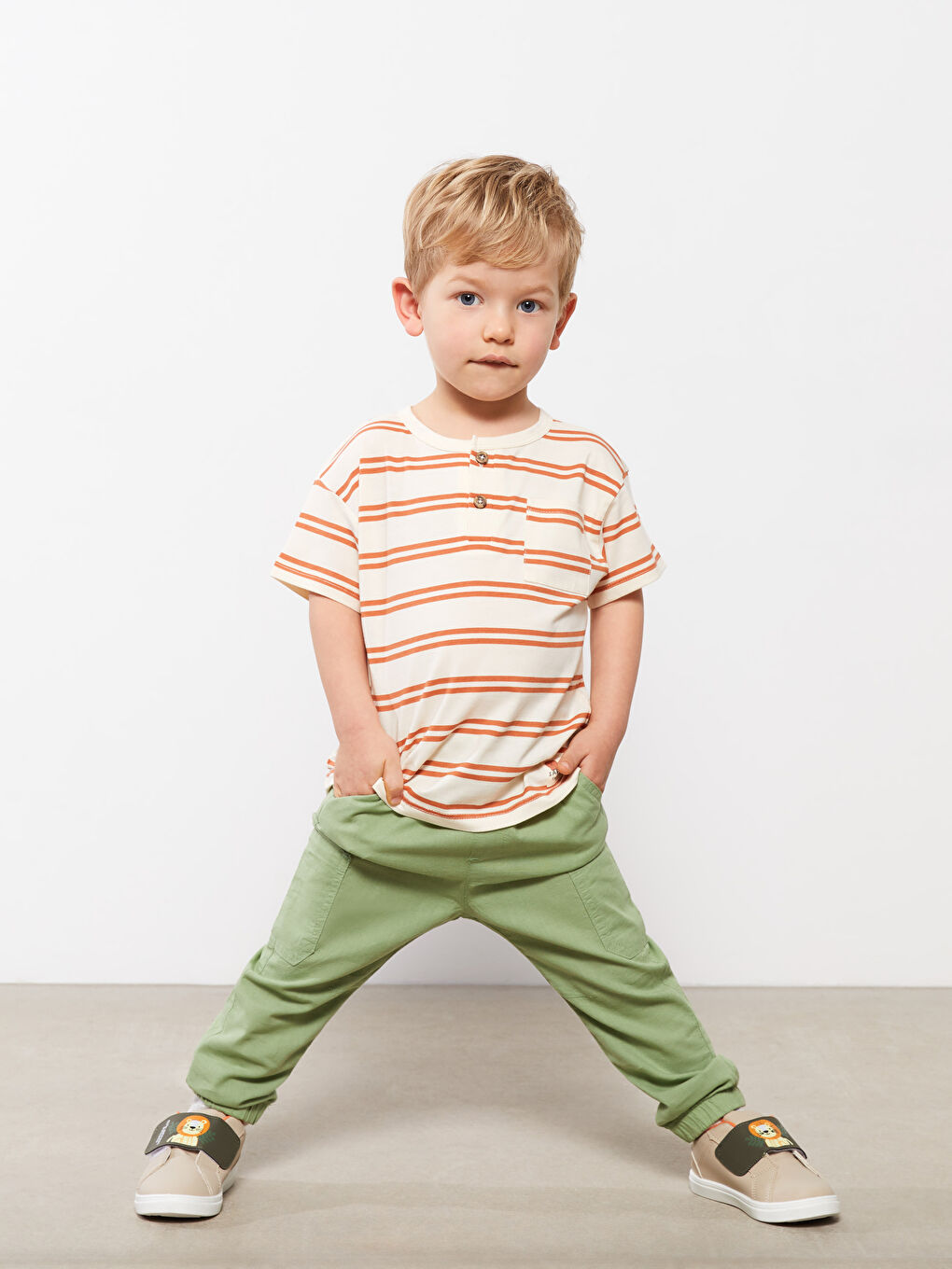 LCW baby Elastische Taille Basic Baby Jungen Jogginghose -S2CS69Z1-GKD