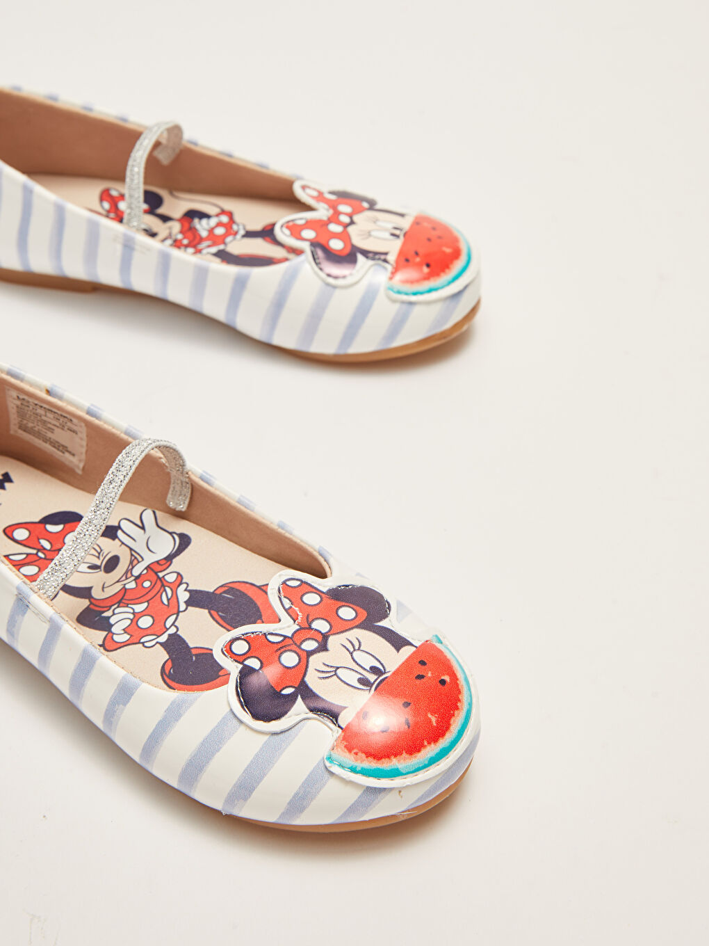 Minnie Mouse Licensed Elastic Girl Baby Flats-5