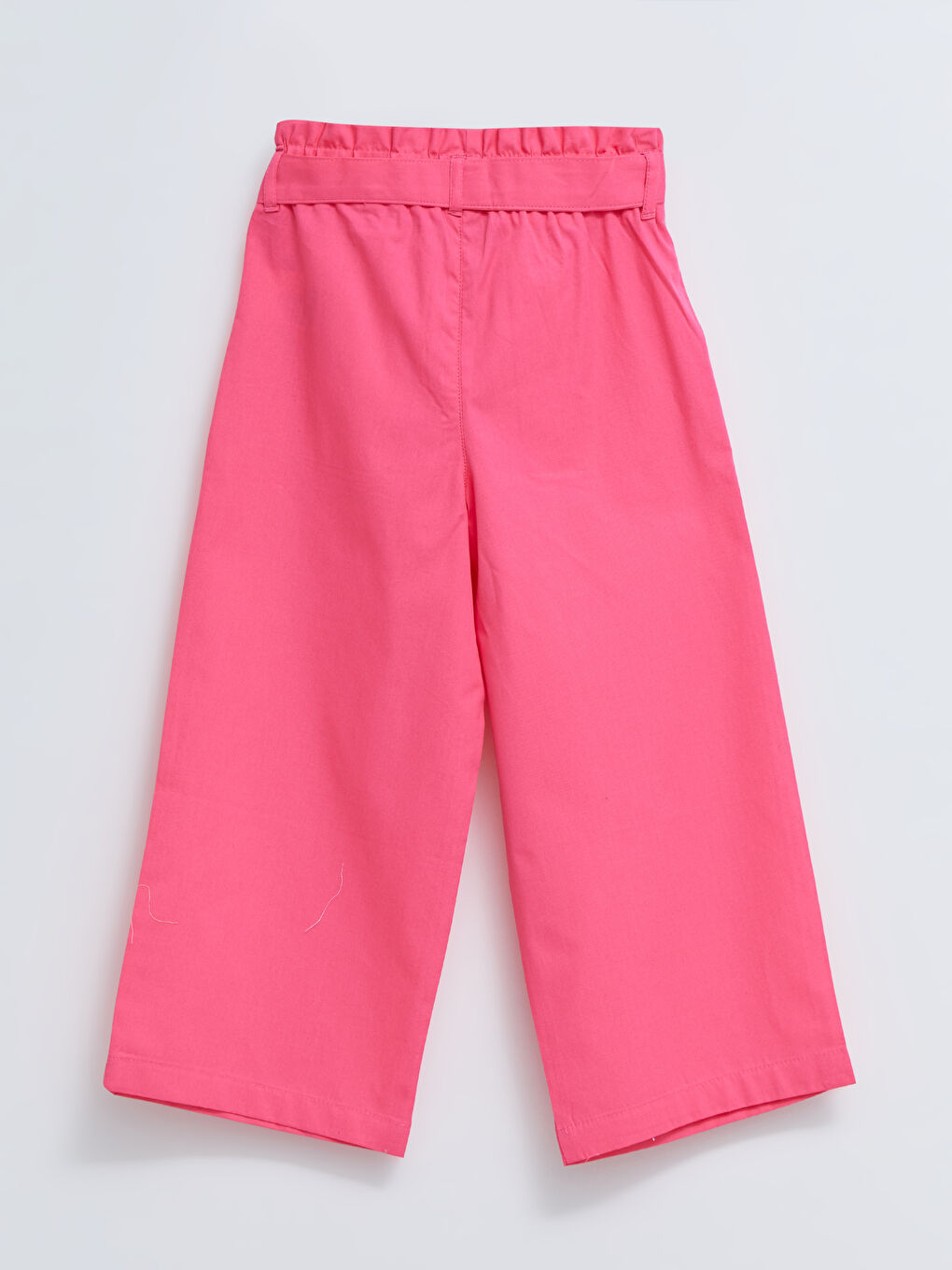 Taille Élastique Basique Gabardine Capri Fille-1