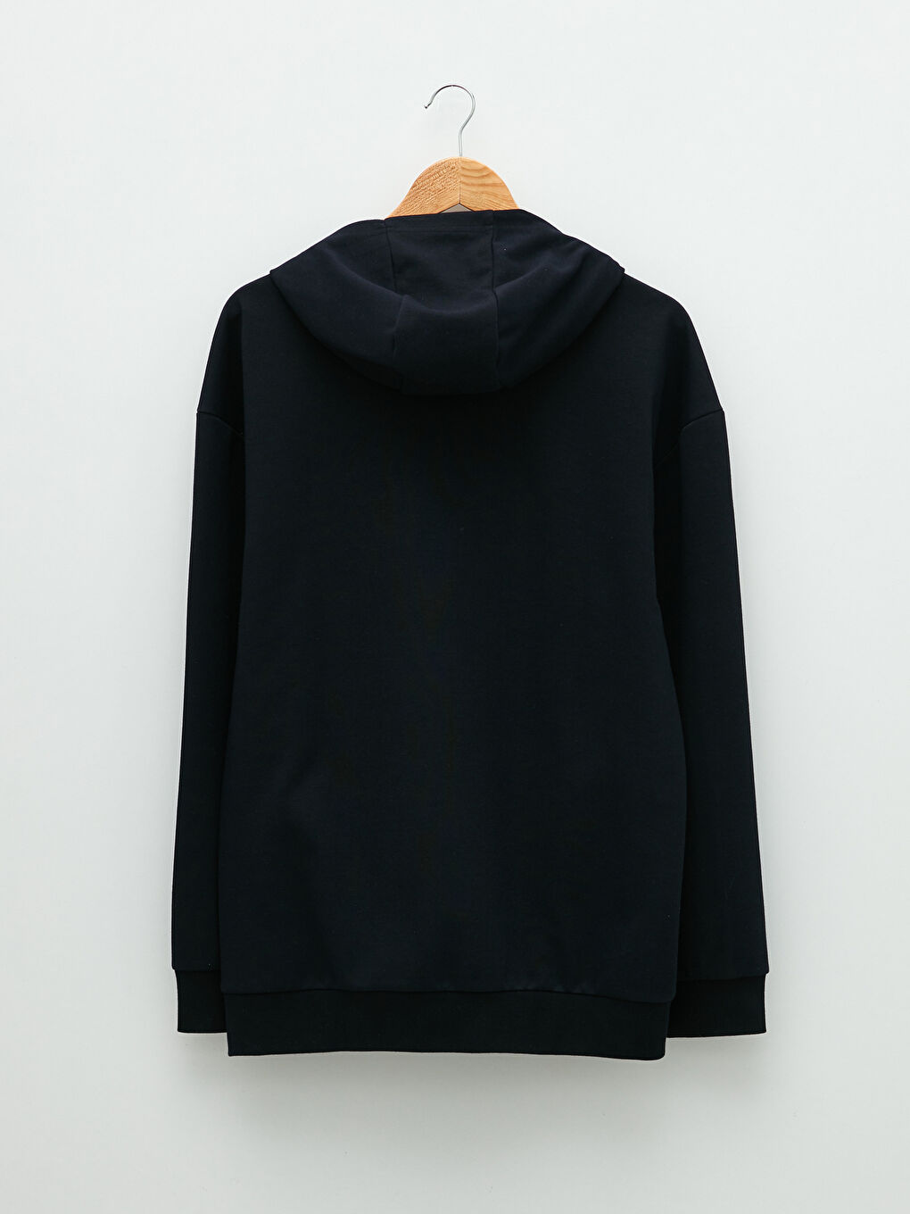 ерлерге арналған түрлі-түсті ұзын жең капюшонды спорттық худи-6