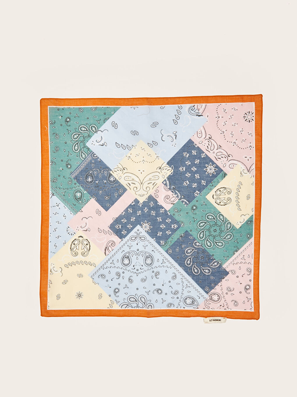 باندانا قطن مطبوع للسيدات - عبوة من 2-6