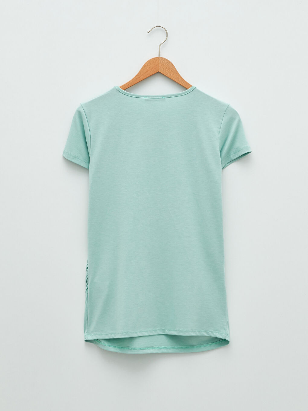 LCWAIKIKI Maternity Crew Neck Printed Short Sleeve Maternity T-Shirt -S2CU20Z8-FFV