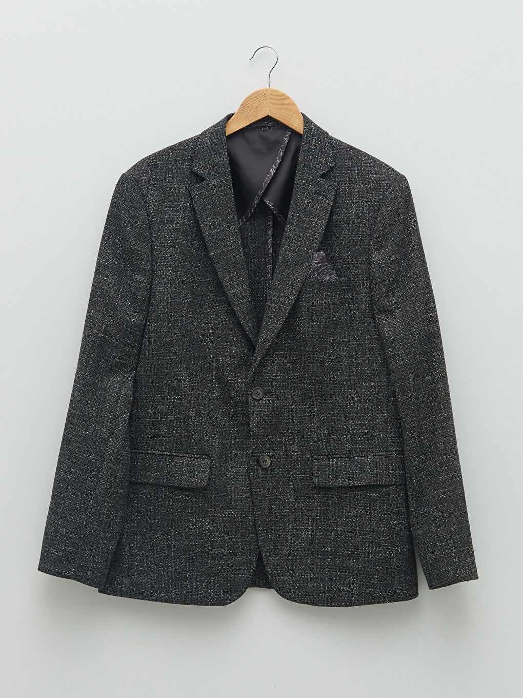 Standart Kalıp Erkek Blazer Ceket-7