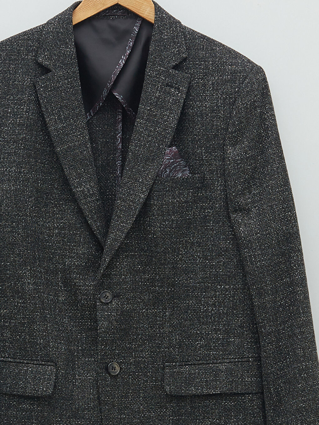 Standart Kalıp Erkek Blazer Ceket-9