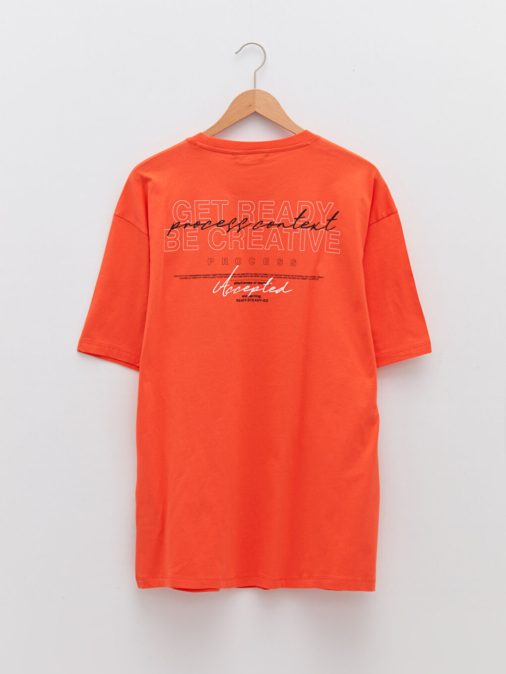 Crew Neck Short Sleeve Printed Combed Cotton Men's T-shirt-6