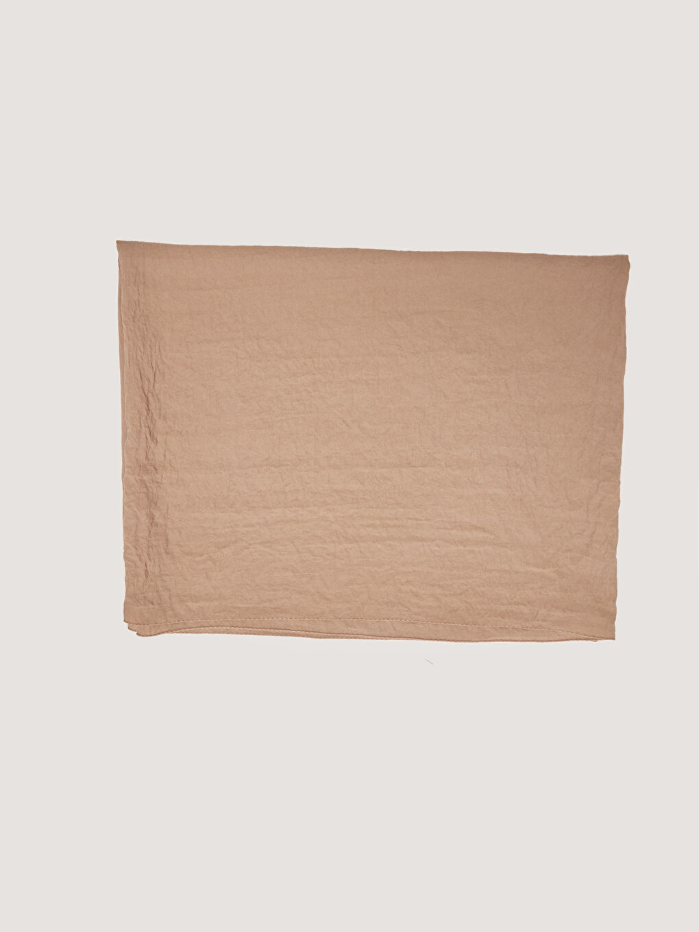 Kahverengi Kadın Düz  Şal-4