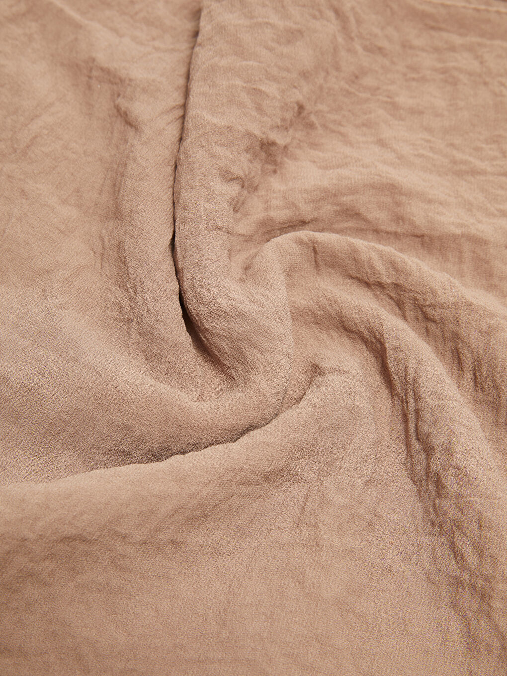 Kahverengi Kadın Düz  Şal-5