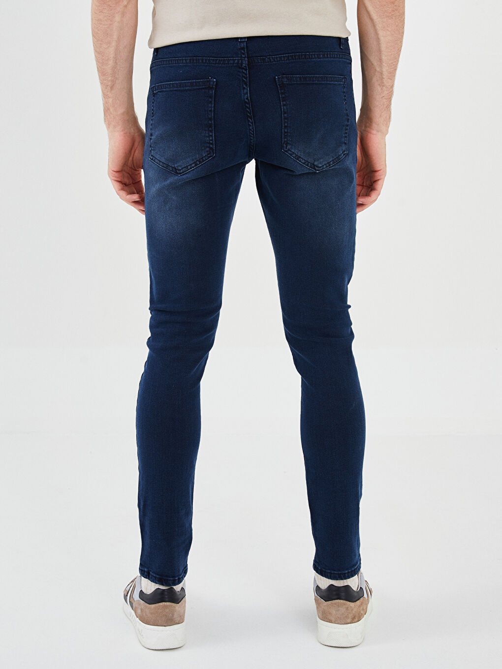 ерлерге арналған 760 өте тар пішім джинс шалбар-3