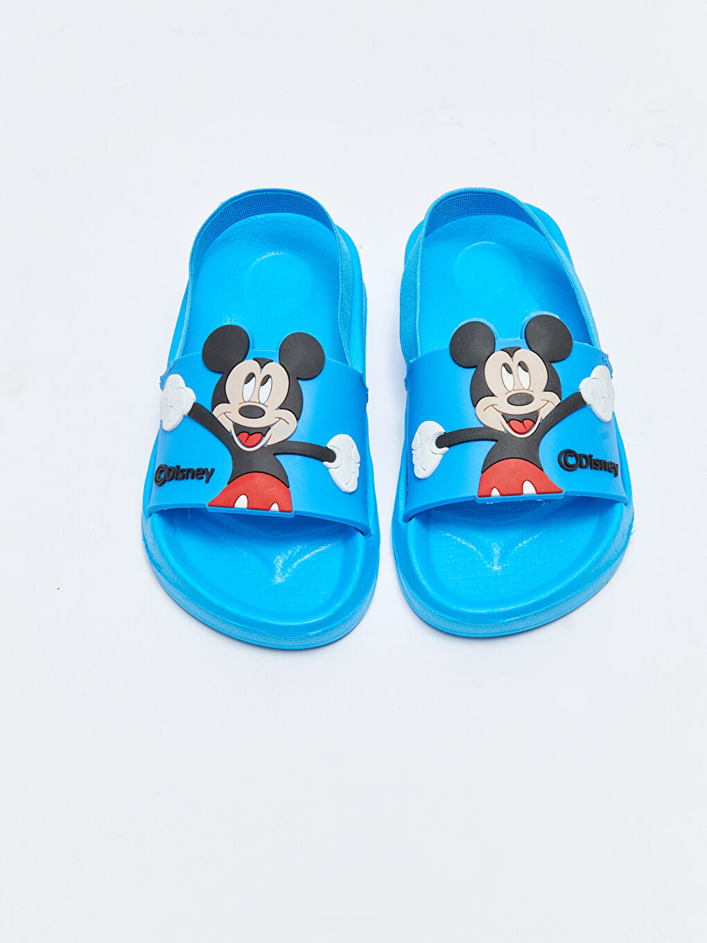 Mickey Mouse Licensed Patch Detailed Baby Boy Beach Slippers-2