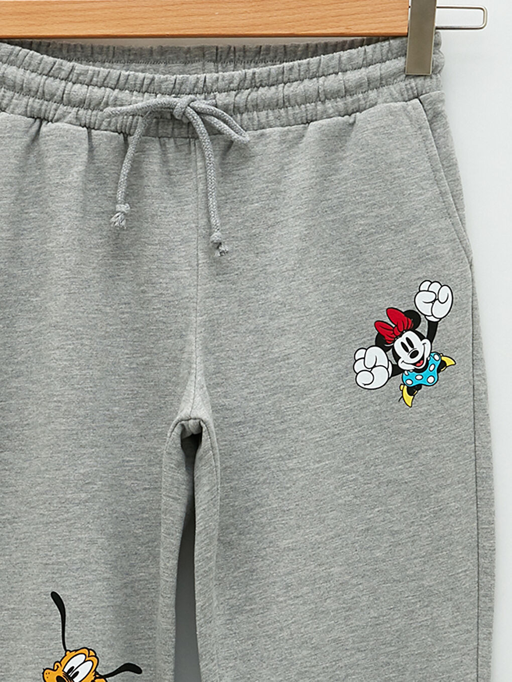 Elastic Waist Mickey Mouse Printed Women's Jogger Sweatpants-6