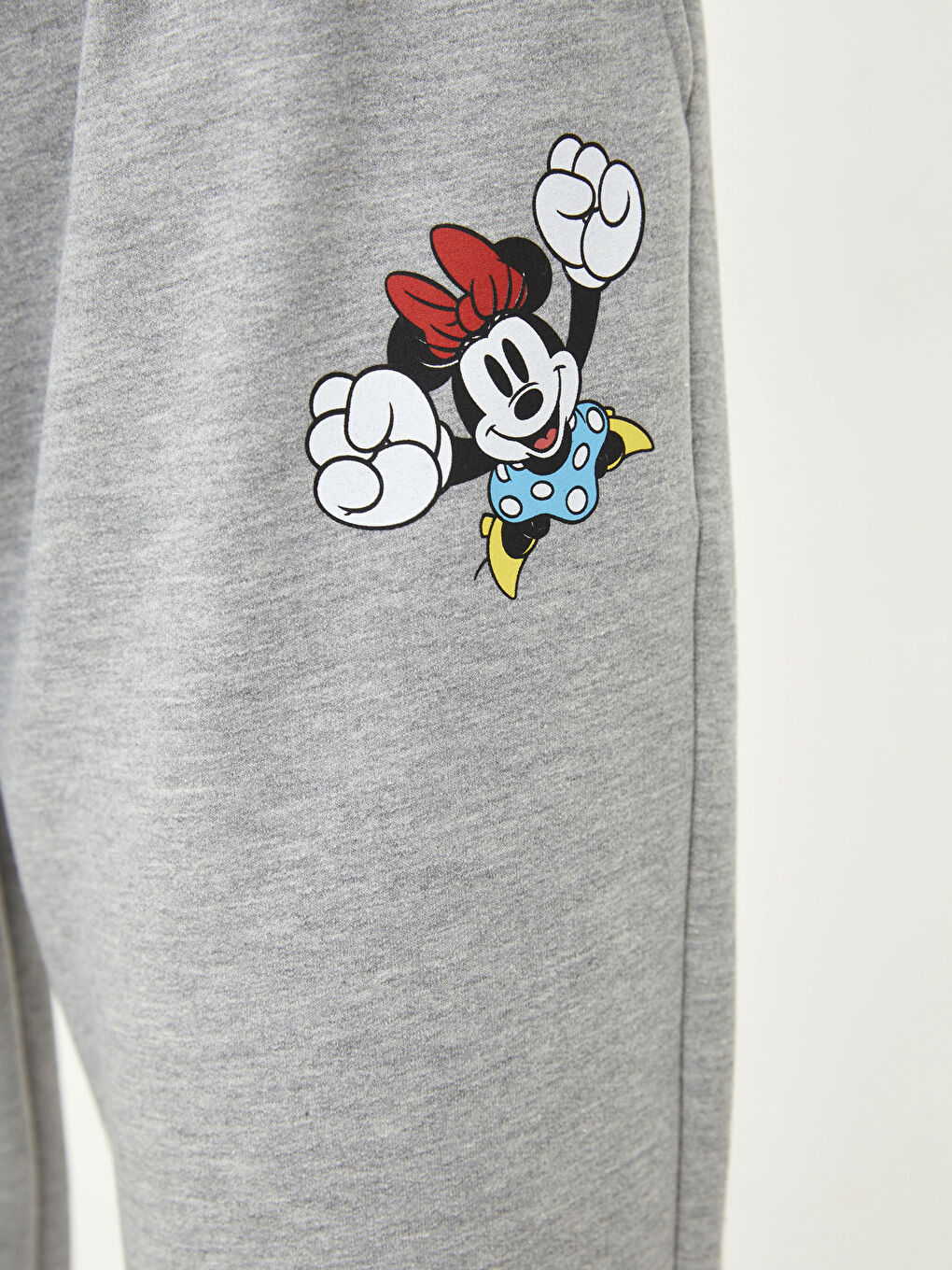 Elastic Waist Mickey Mouse Printed Women's Jogger Sweatpants-2