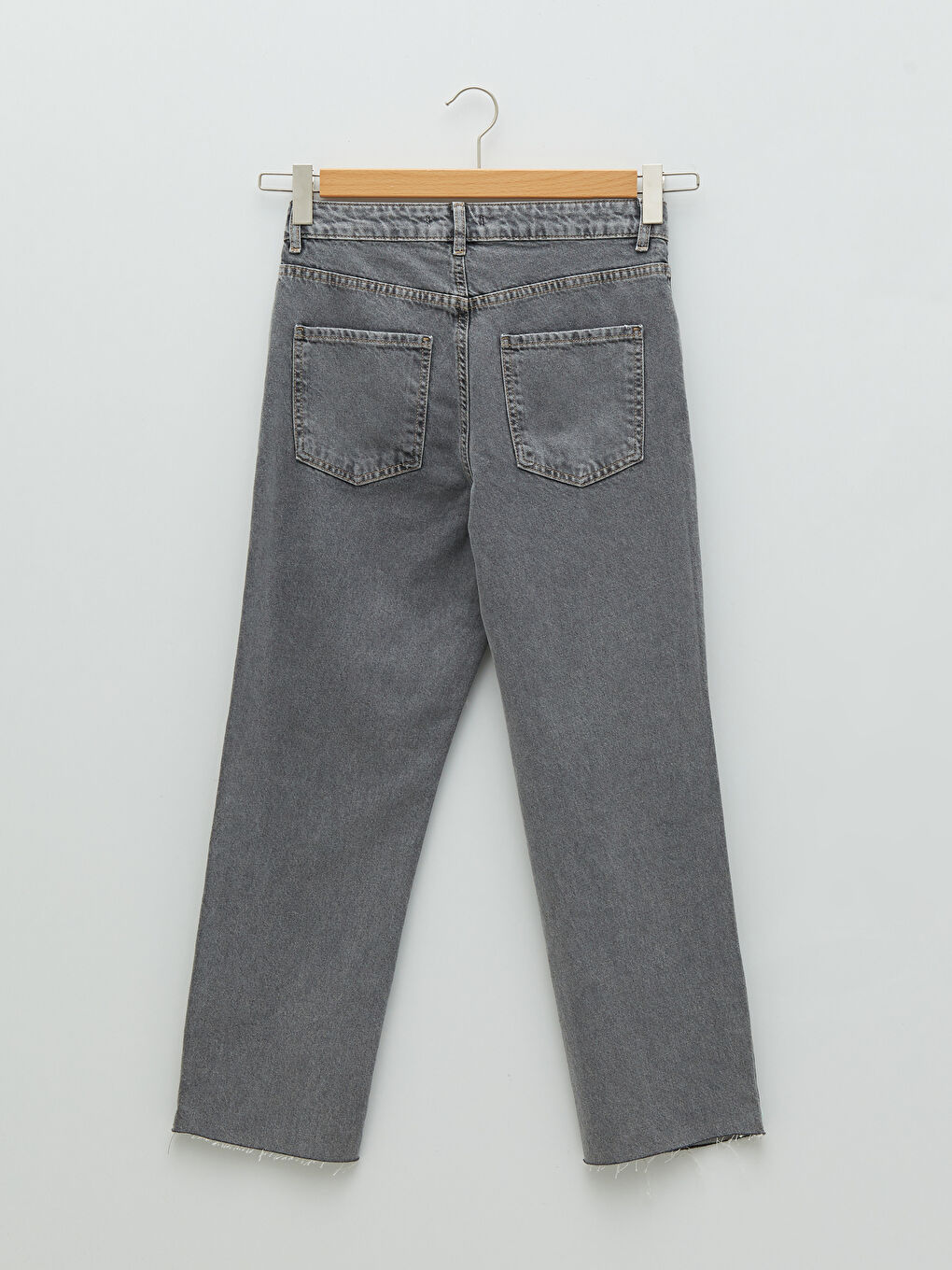 High Waist Standard Fit Pocket Detailed Women's Jean Trousers -S2DC68Z8-KSM