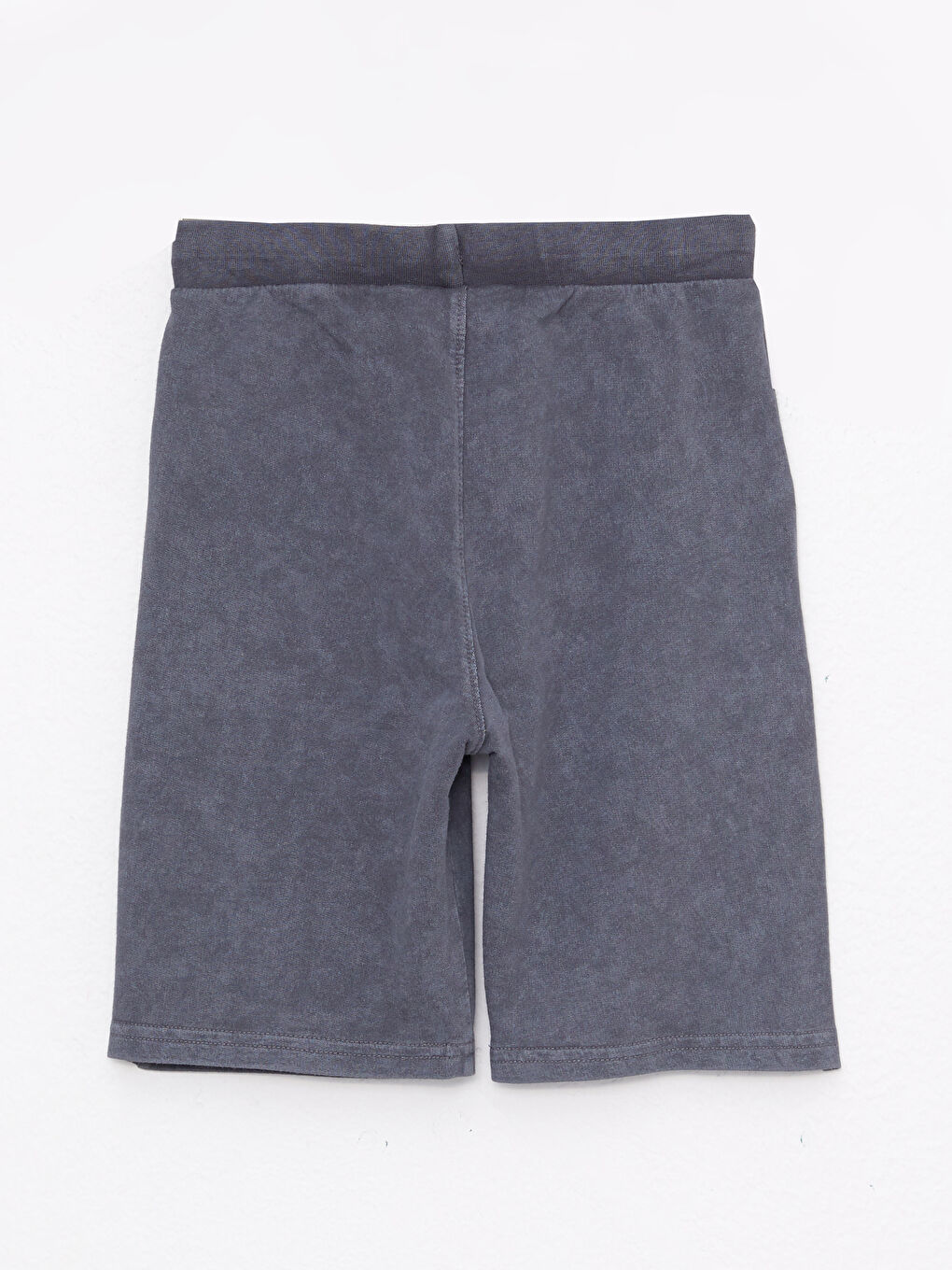 Gri Beli Lastikli Marvel Baskılı Erkek Çocuk Şort-1