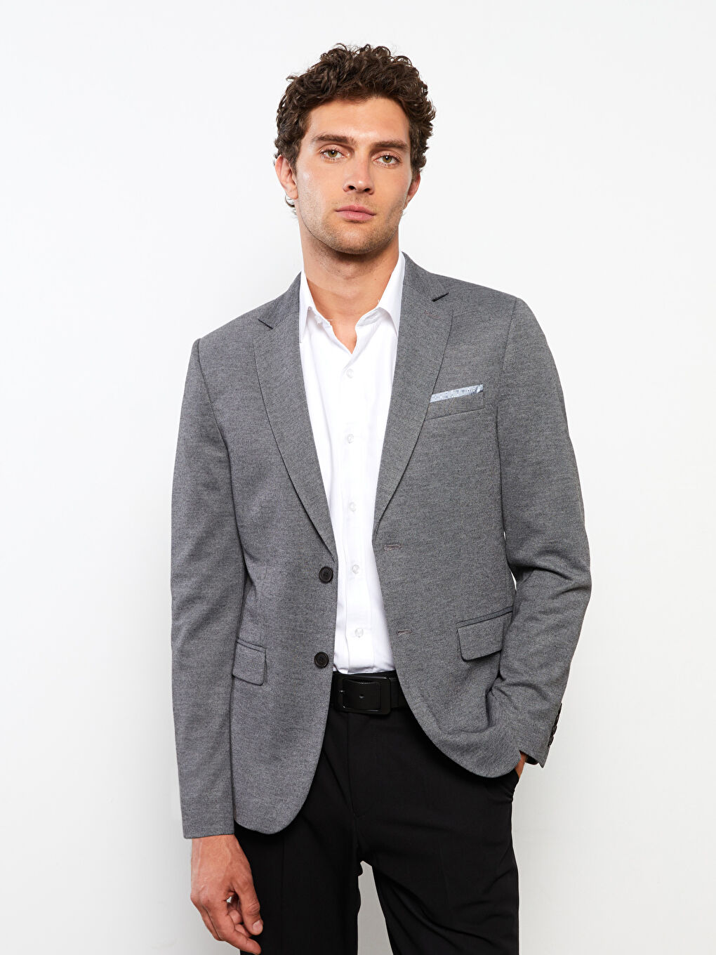 Slim Fit Men's Blazer Jacket-2