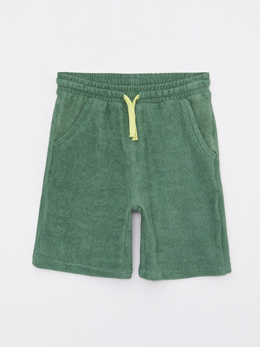 Crew Neck Embroidery Detailed Short Sleeve Boy T-Shirt and Shorts-3