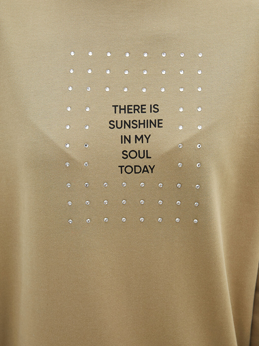 Hanorac Tunică Supradimensionată cu Mânecă Lungă și Guler Rotund Imprimat pentru Femei-4