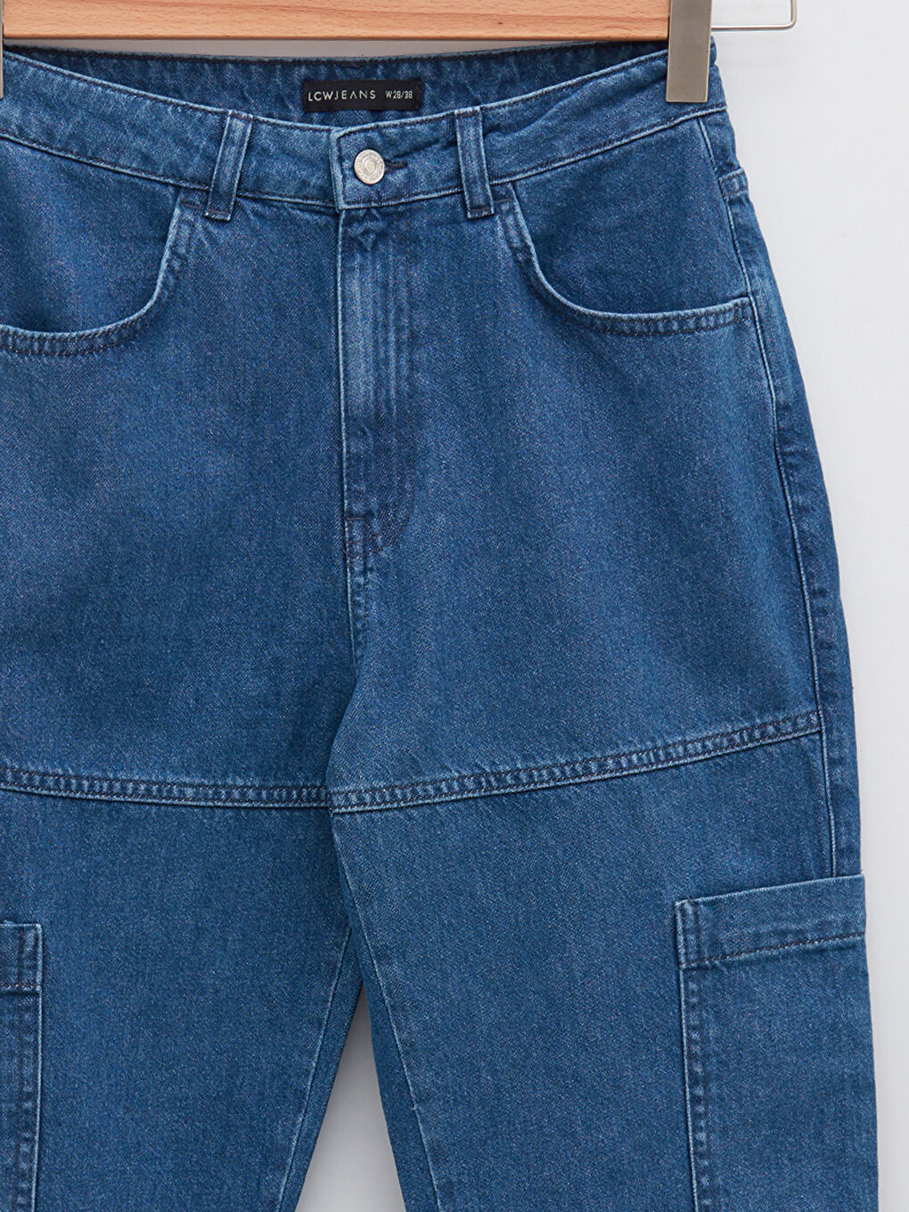 Blugi Jogger cu Talie Înaltă pentru Femei-7