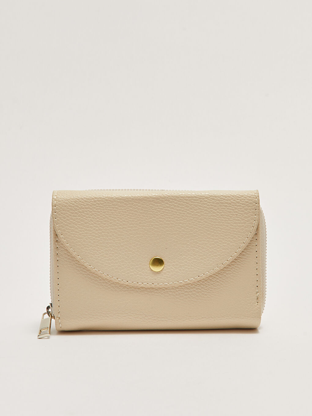 Leather Look Flap Women's Wallet