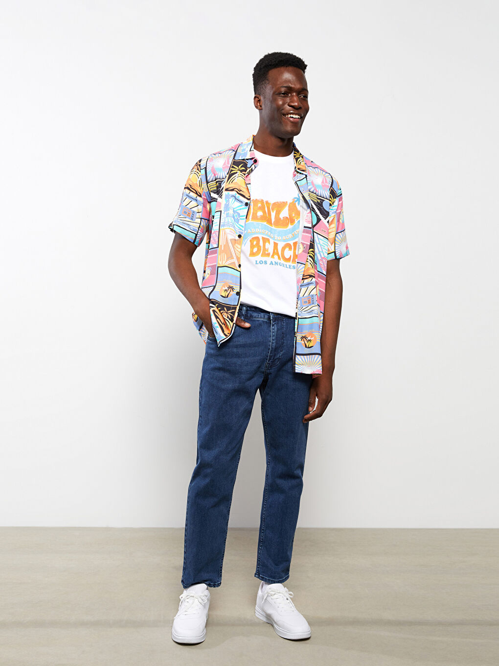 Mavi Slim Fit Erkek Jean Pantolon-1