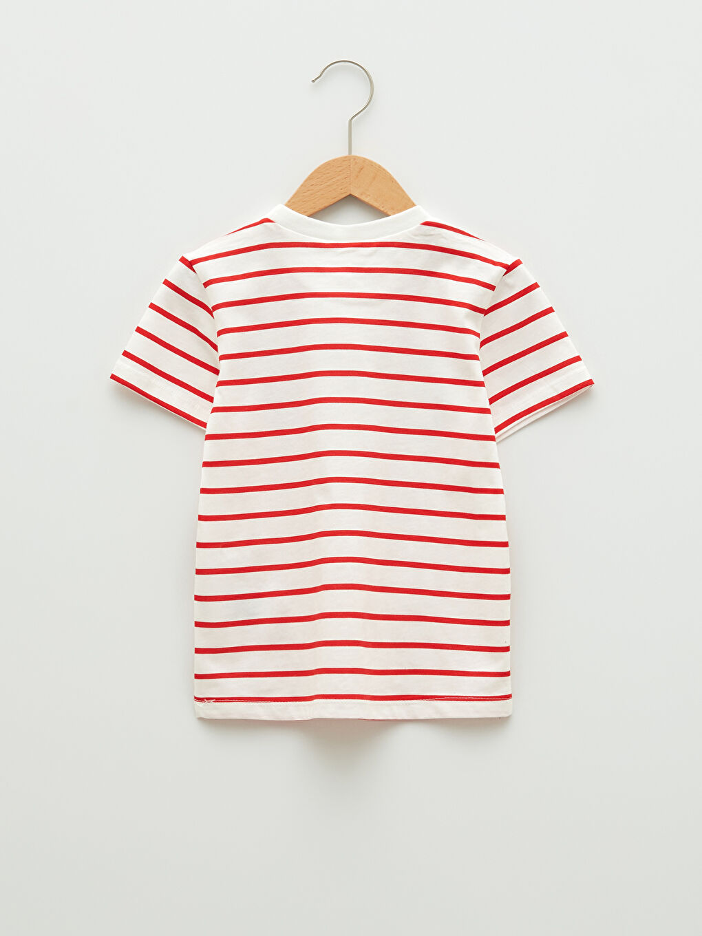 Crew Neck Short Sleeve Striped Baby Boys' T-Shirt and Shorts 2 Pack Set-3