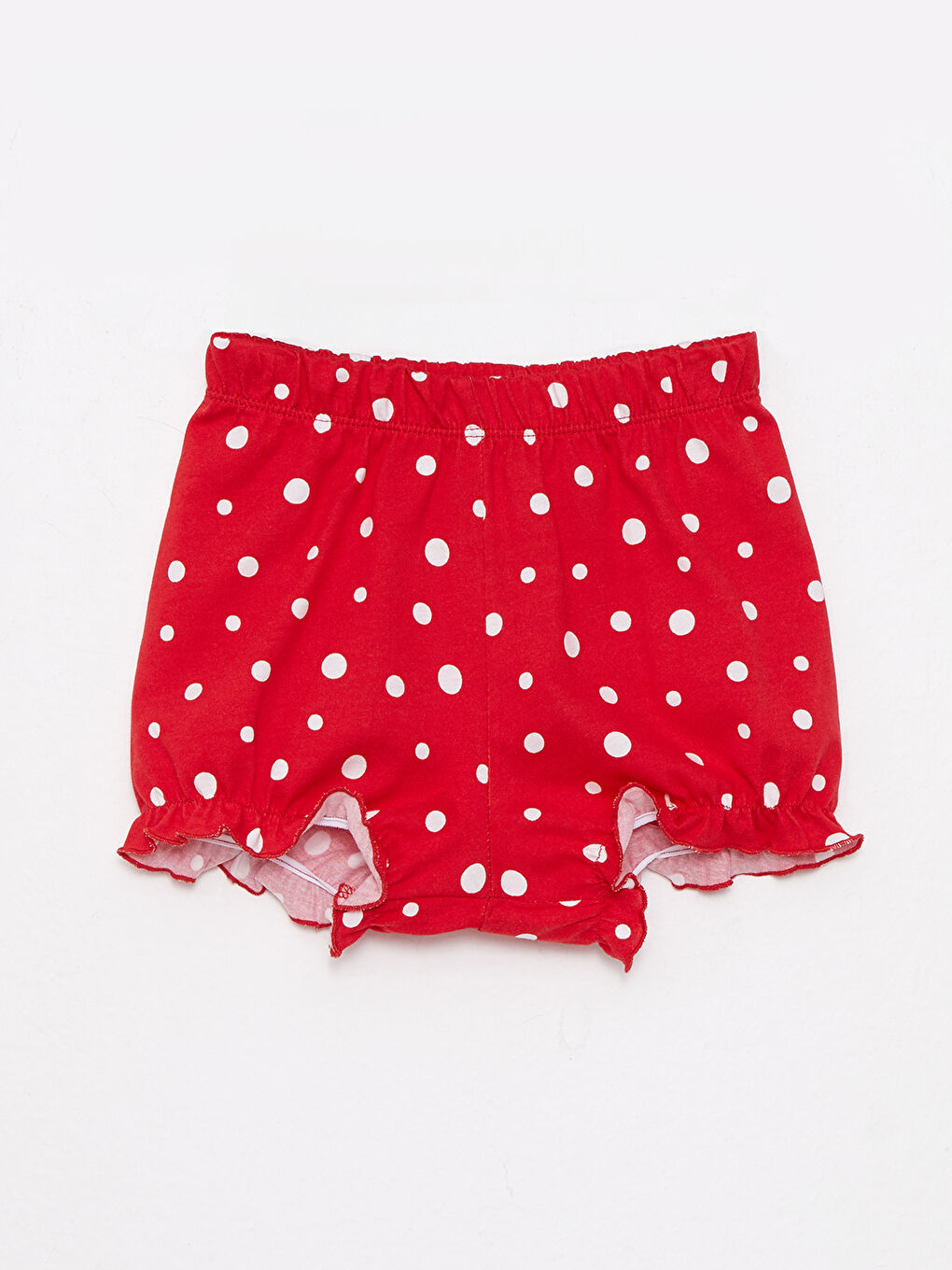 Pyjama-Set für Babymädchen mit quadratischem Kragen, Trägern, Minnie Maus und Freunde-Print-2