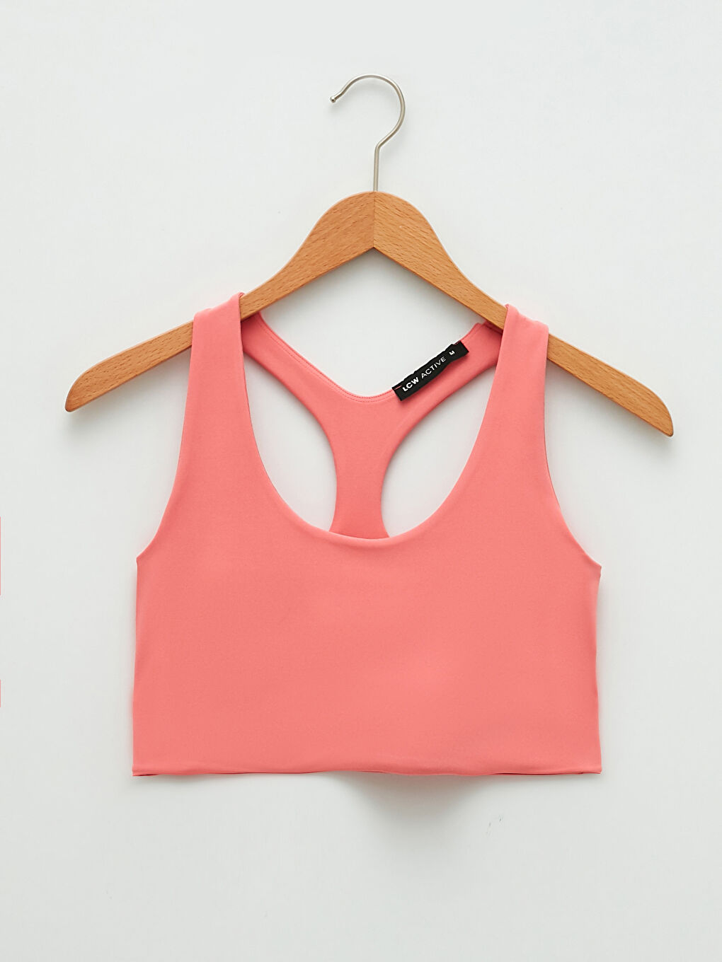 Mercan U Yaka Kadın Spor Büstiyer-5