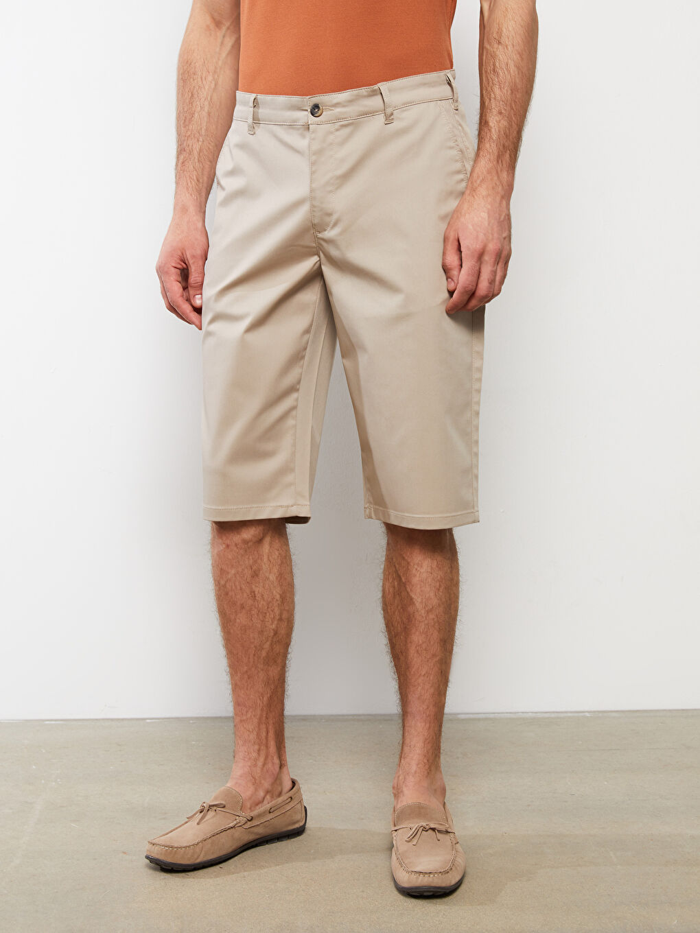 Standard Pattern Gabardine Men's Shorts -S2DF54Z8-S2N