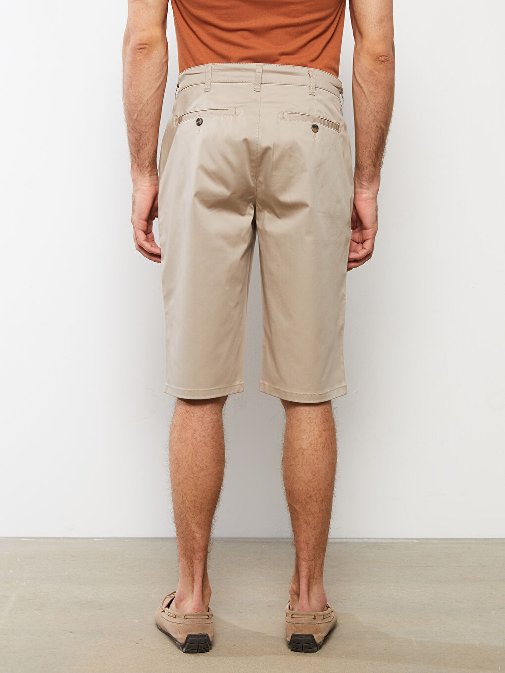 Standard Pattern Gabardine Men's Shorts -S2DF54Z8-S2N