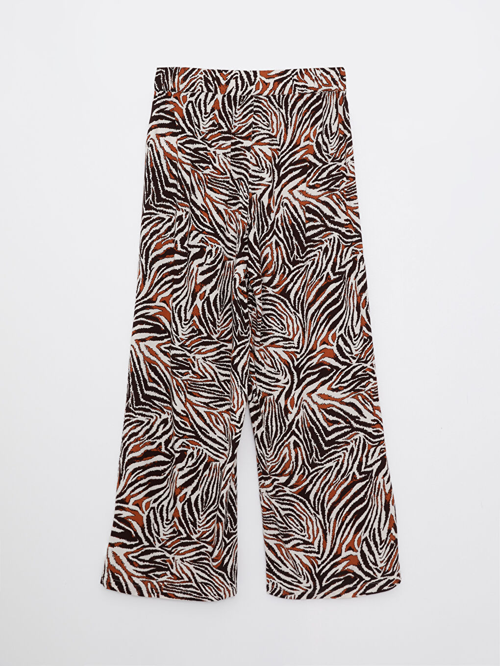 LCWAIKIKI Classic Pantalon Femme à Taille Élastique Imprimé en Viscose -S2DG07Z8-LQY