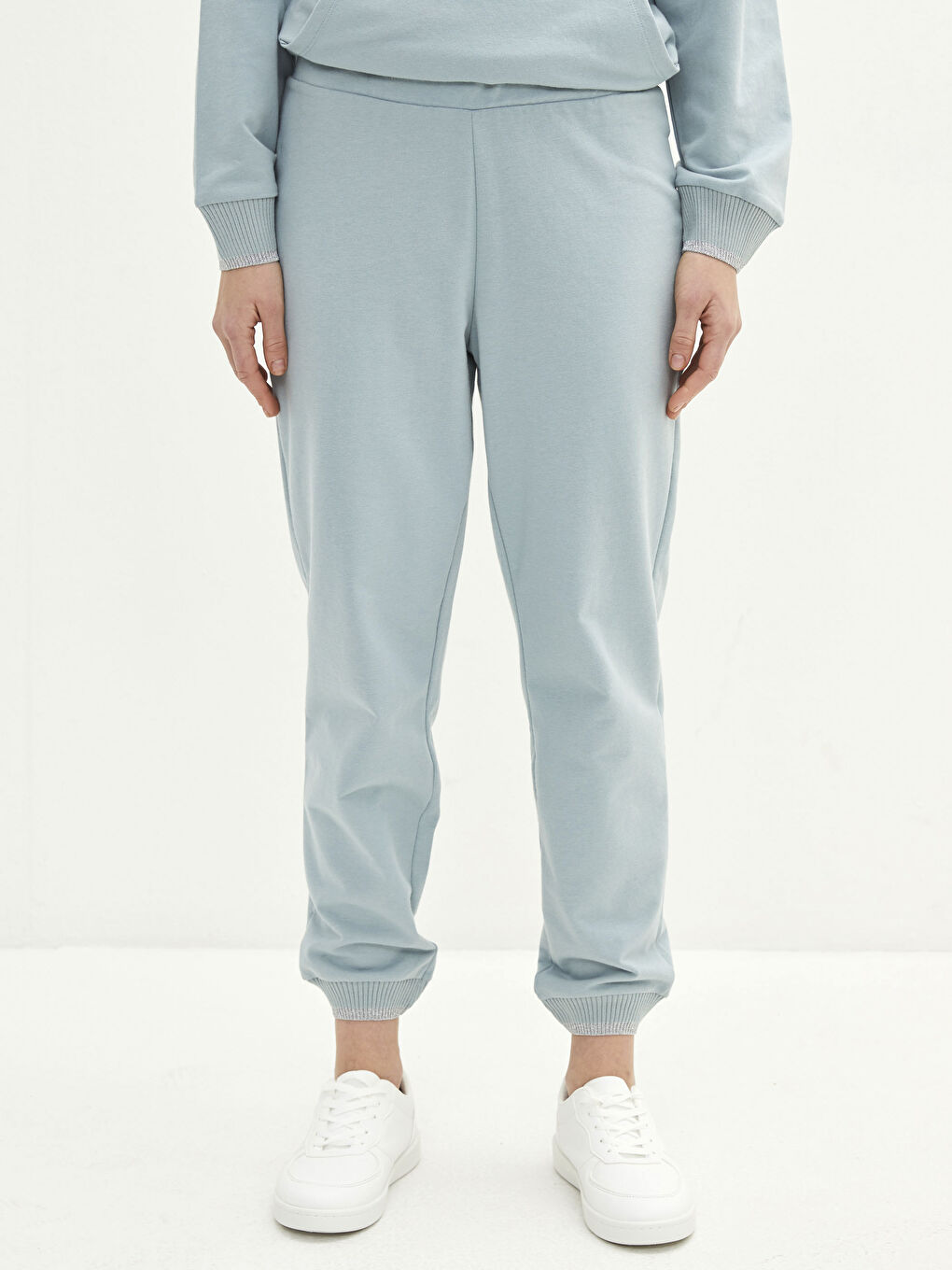 LCW Modest Kadın Beli Lastikli Düz Jogger Eşofman Altı -S2DG69Z8-UDA